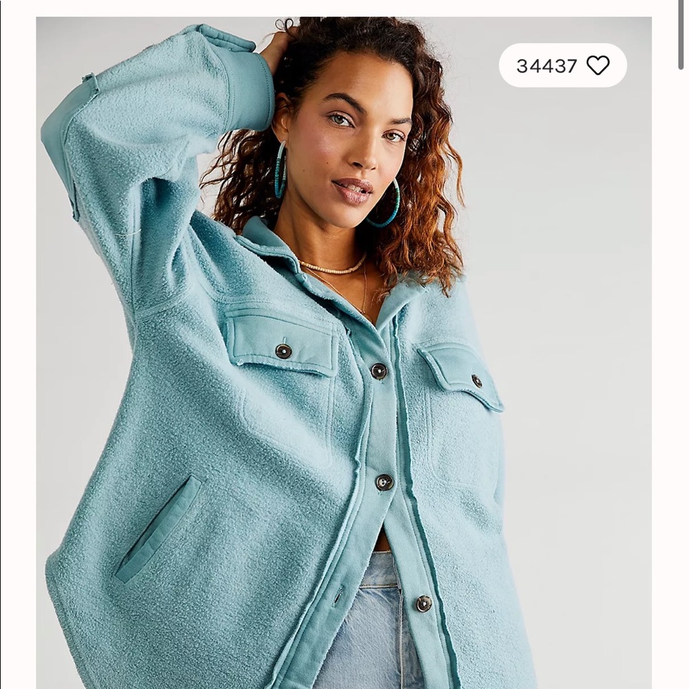 Free People Ruby Shacked/Jacket. New with tags!